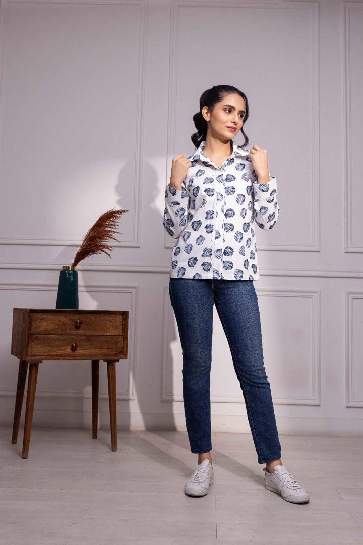 Seepi Cotton Lace Shirt