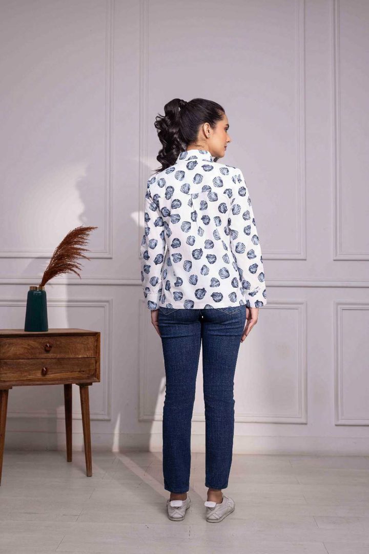 Seepi Cotton Lace Shirt