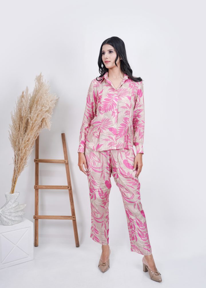 Gulnaar Crepe Co-Ord Set