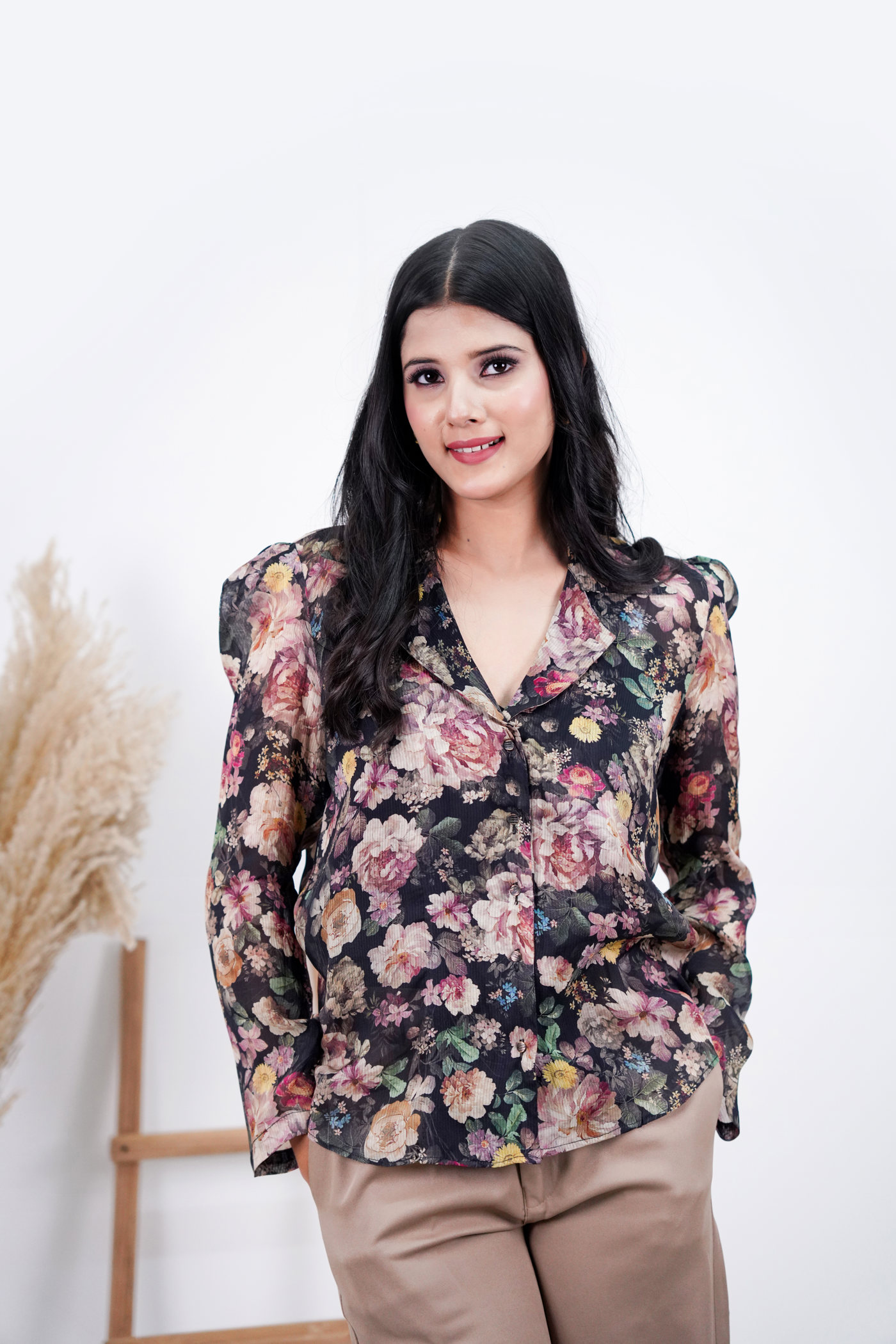 Saanjh Organza Shirt