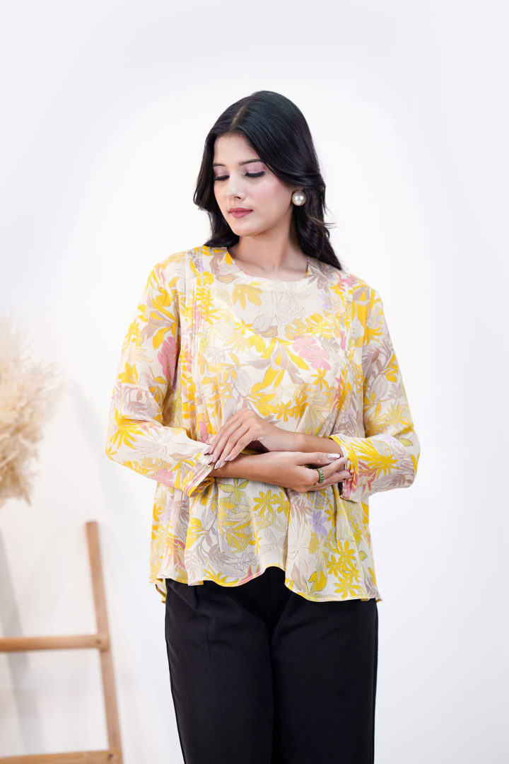 Aarunya Organza Top