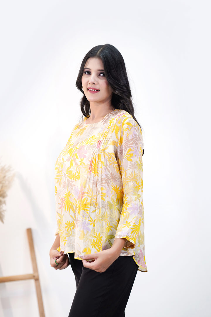 Aarunya Organza Top