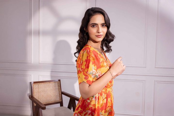 Mridu Muslin Midi Dress