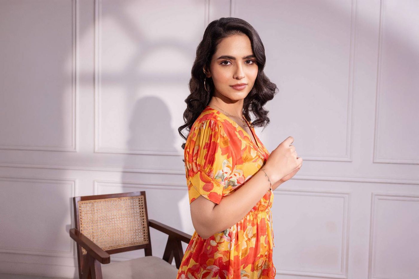 Mridu Muslin Midi Dress